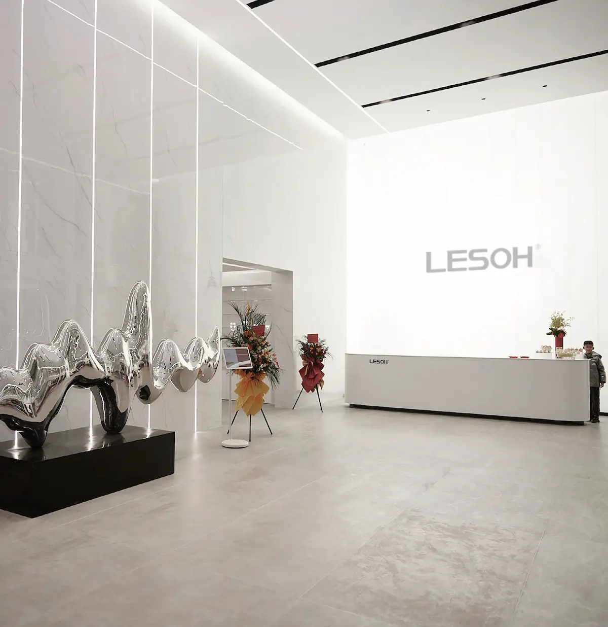 LESOH showroom reception