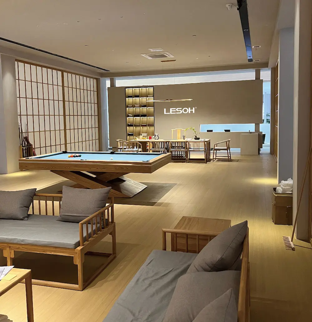 LESOH showroom lounge